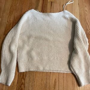Abercrombie & Fitch Cream Sweater